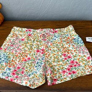 Old Navy Floral kids Shorts - Multicolor